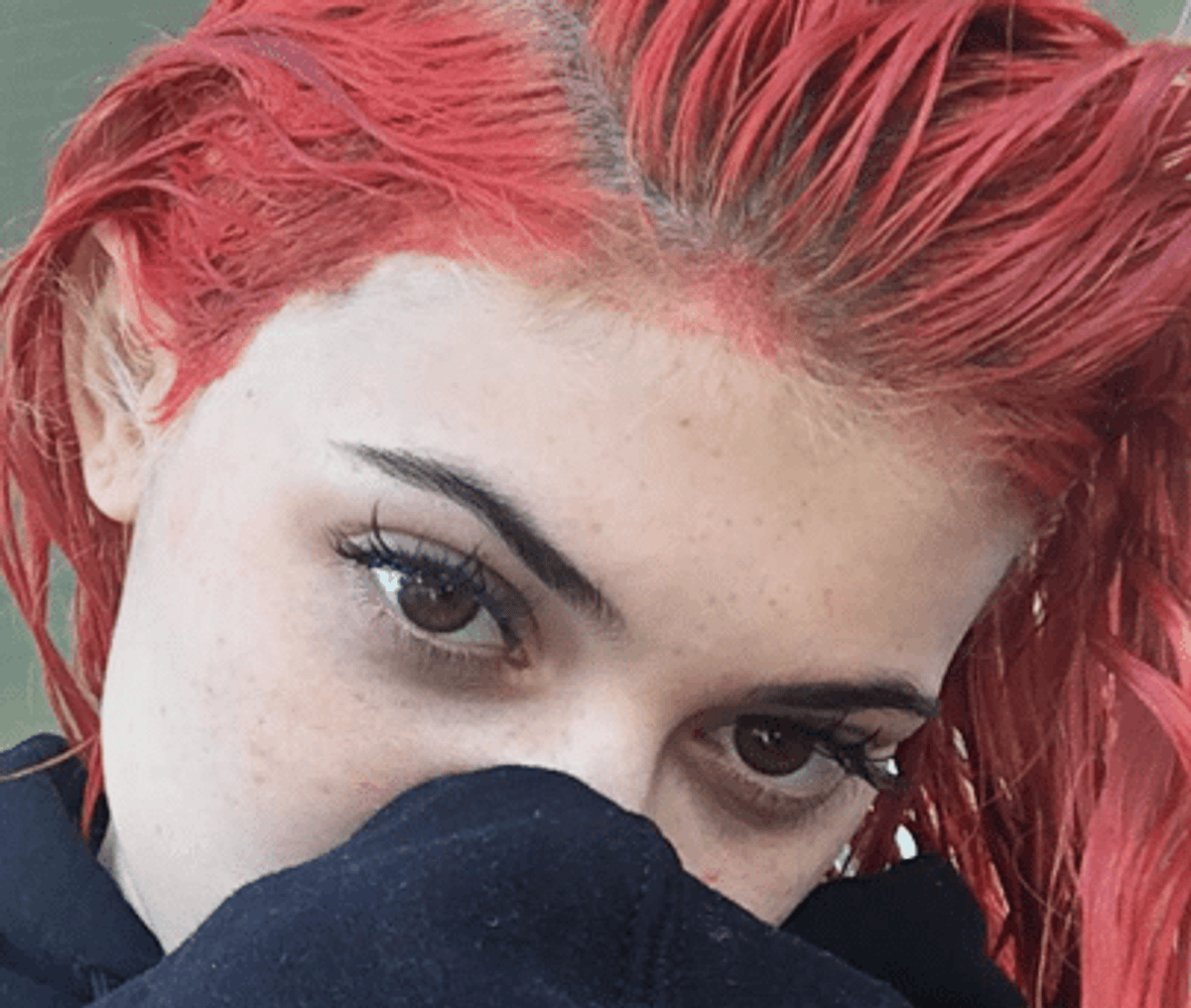 Kylie Jenner is Dyeing Her Hair Right Now (And It Might be Bright Red)