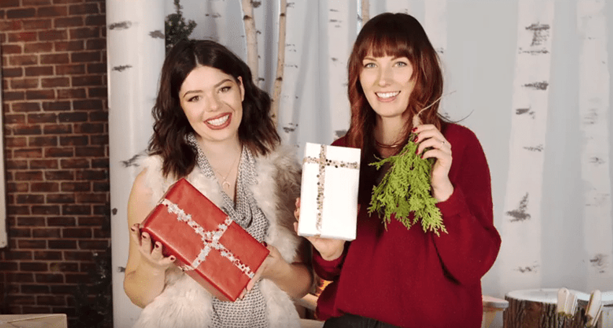 DIY Holiday Table Centerpieces With The Sorry Girls