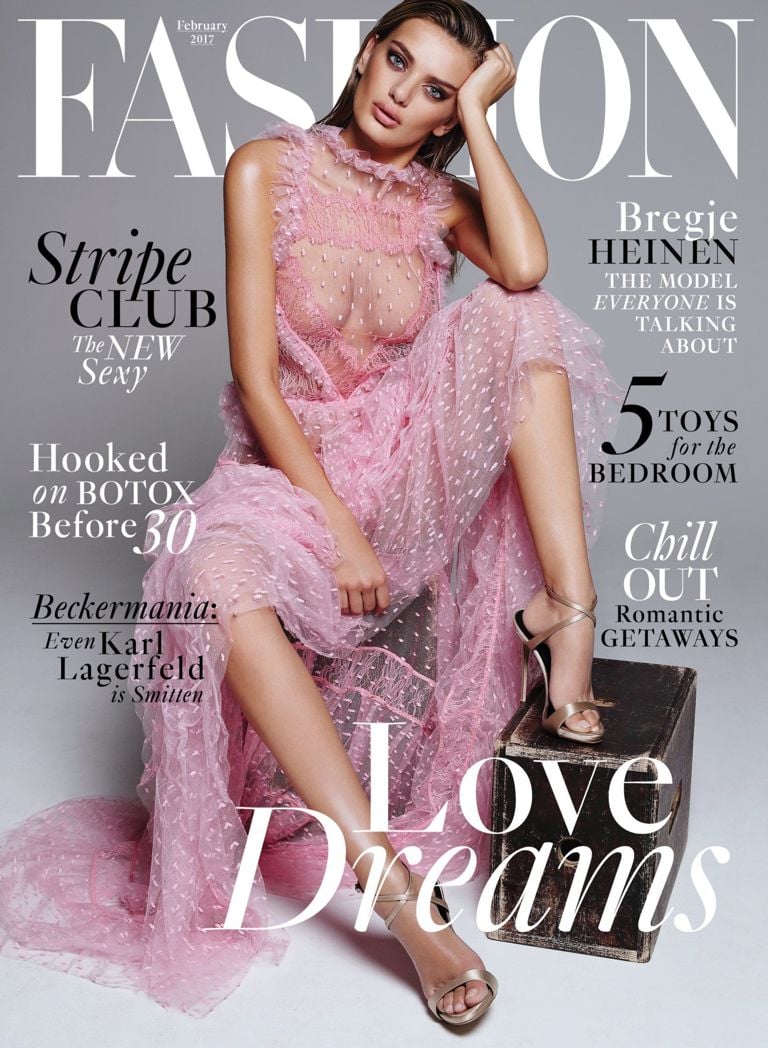 FASHION Magazine February 2017 Cover: Bregje Heinen