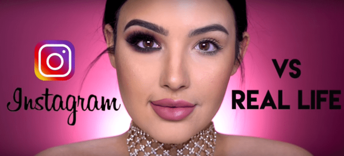 This Video Demonstrates the Dramatic Differences Between Instagram Makeup and IRL Makeup