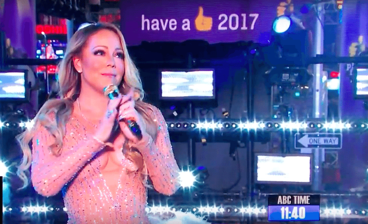 ICYMI: Mariah Carey's Unbelievable New Year's Performance