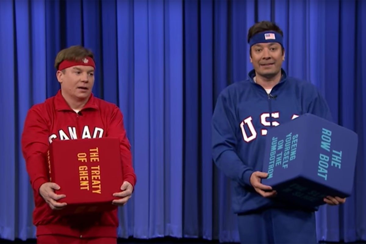 Watch Mike Myers and Jimmy Fallon Flex Their Dance Skills in This Video