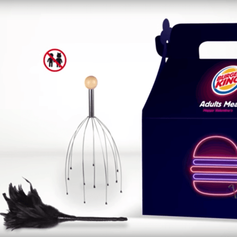 Burger King Takes Valentine's Day to an Awkward New Level With its Adult Meal