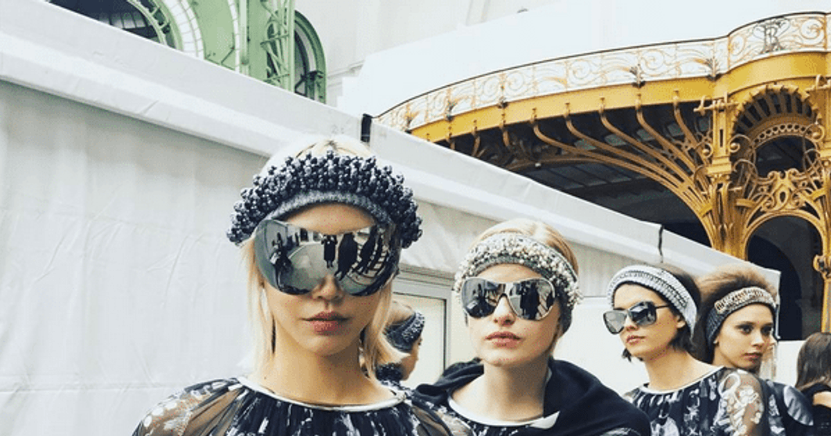 Chanel Launches a Life-size Rocket at its Space-themed Fall 2017