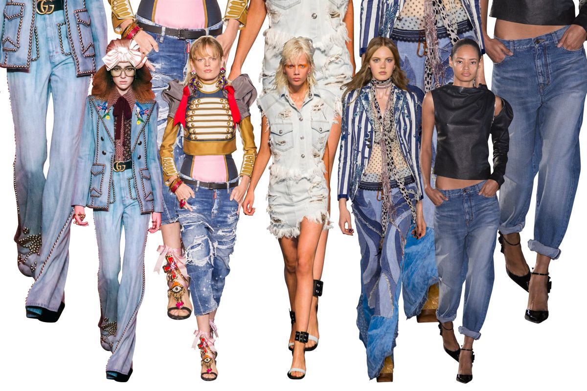 Spring 2017 Trend Report: The Coolest New Ways to Wear Denim