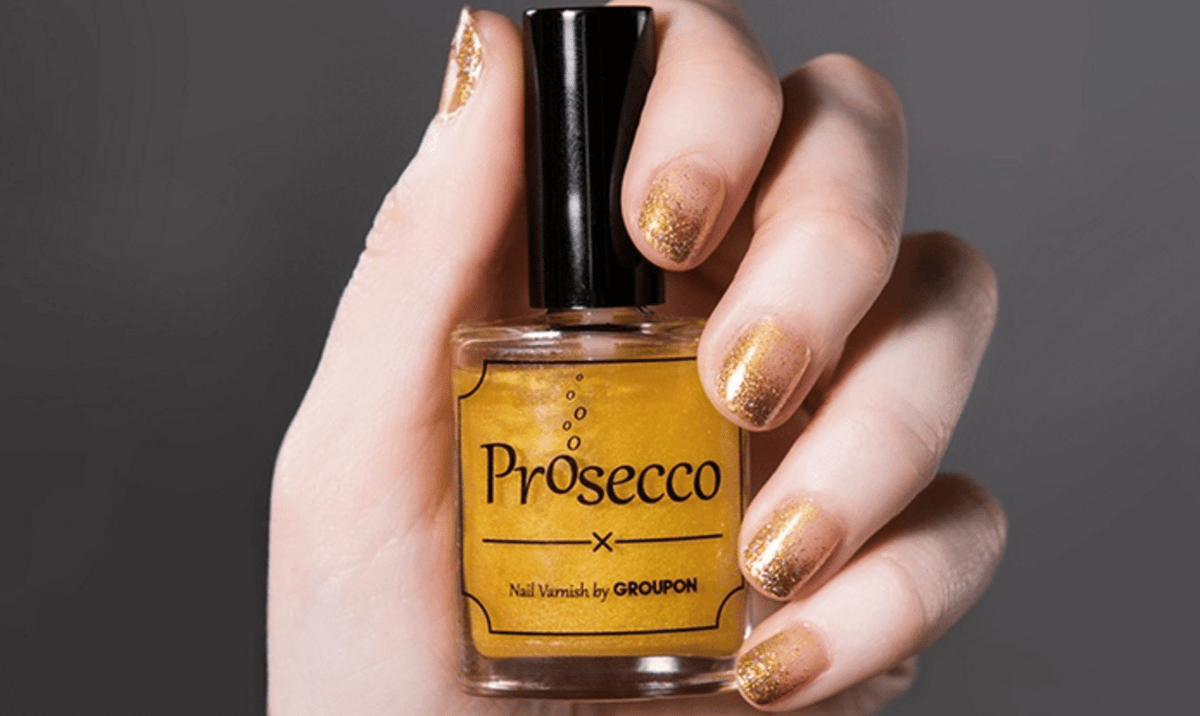 Groupon (?!?) is Launching a Prosecco Nail Polish