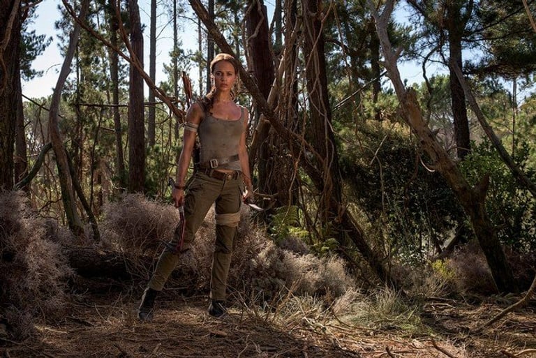 Alicia Vikander Looks Badass in These New Tomb Raider Pics