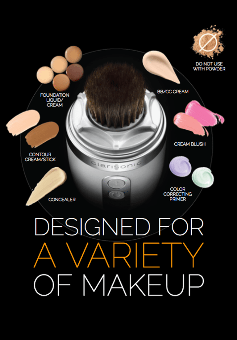 clarisonic foundation brush