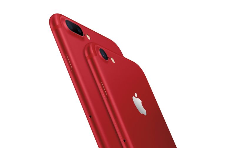 Apple Releases a Limited-Edition Red iPhone 7