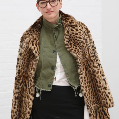 Jenna Lyons Exits J.Crew In A Cloud of Leopard Mixed With Stripes