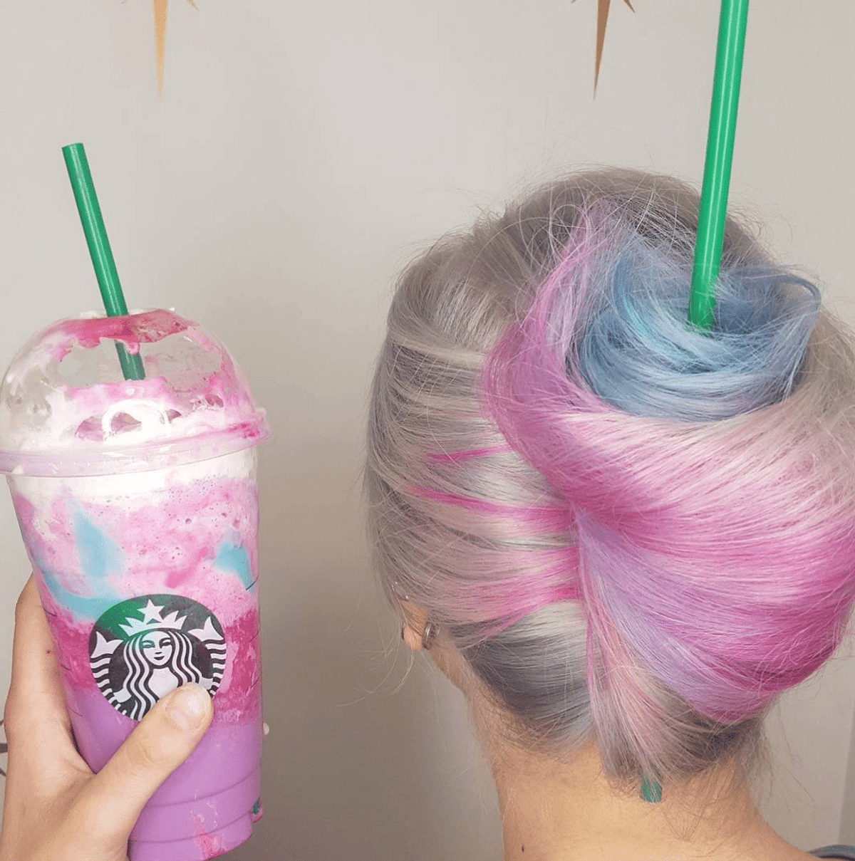 unicorn frap hair