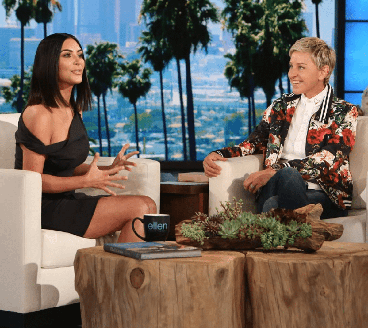 Kim Kardashian Ellen Degeneres Interview