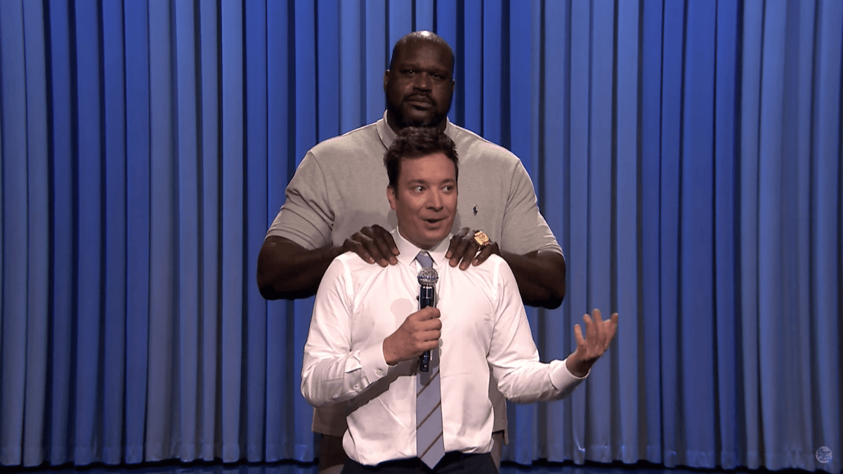 You Won't Believe Who Crashes This Lip Sync Battle With Shaquille O'Neal and Jimmy Fallon