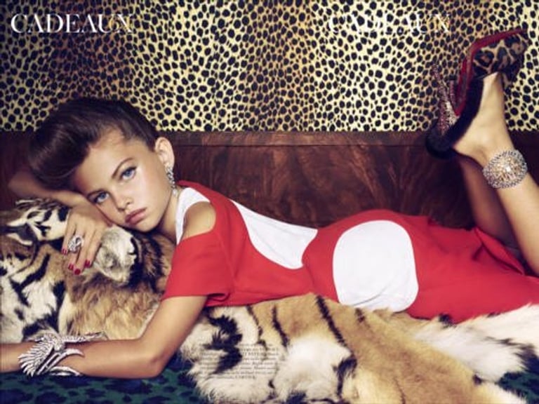thylane blondeau vogue enfants
