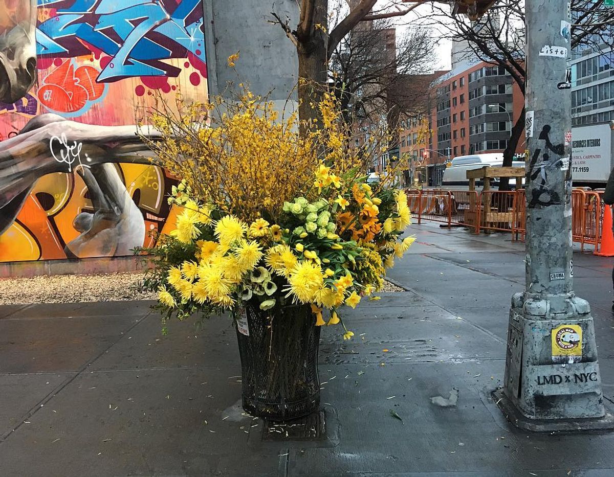 The 'Banksy' of Florists is Taking NYC Streets by Storm