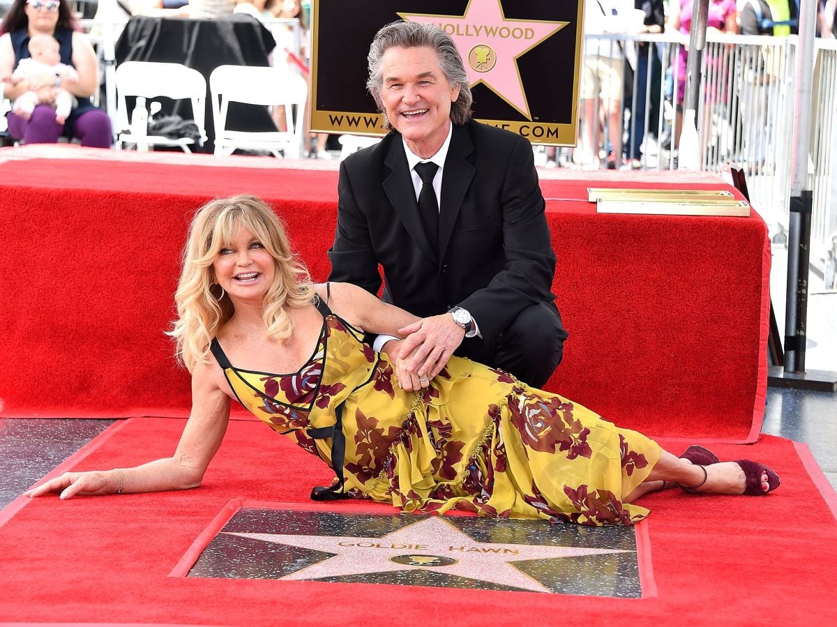 Goldie Hawn and Kurt Russell Finally Have a Ceremony—On the Hollywood Walk of Fame