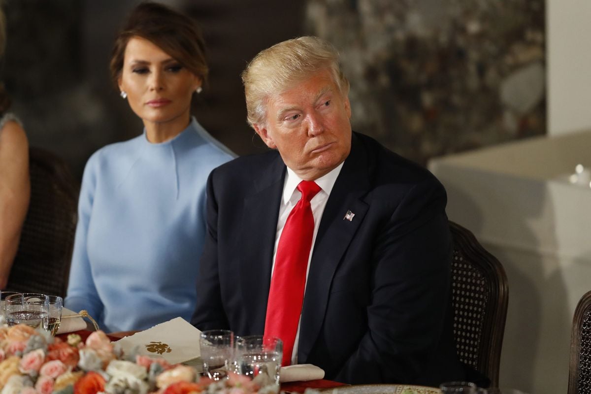 Is Melania Fed Up With Trump? 5 Hilarious GIFs that Suggest...Maybe?