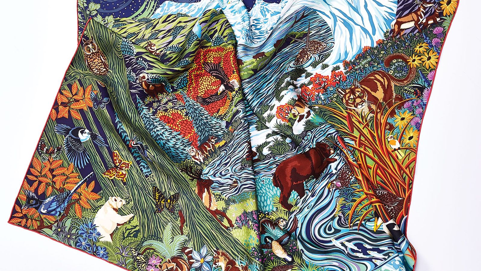 Hermès Unveils a Limited Edition Scarf in Honour of Canada's 150th