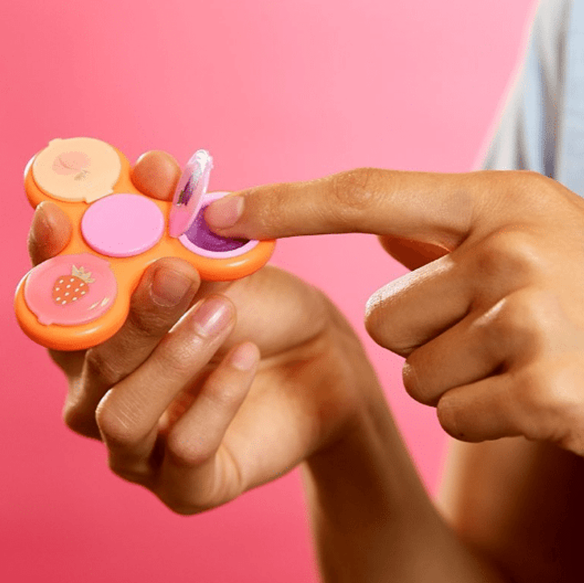 fidget spinner lip gloss