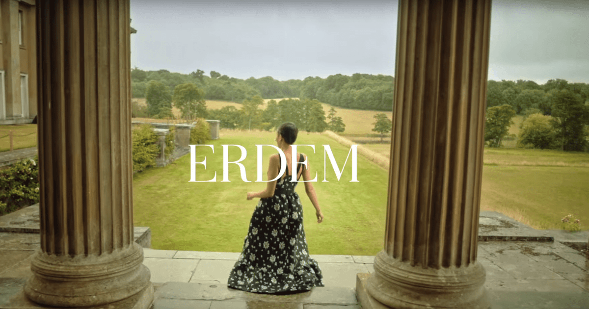 Chemisier Floral Noir ERDEM X H&M En Dentelle - Taille XS Neuf Avec étiquettes
