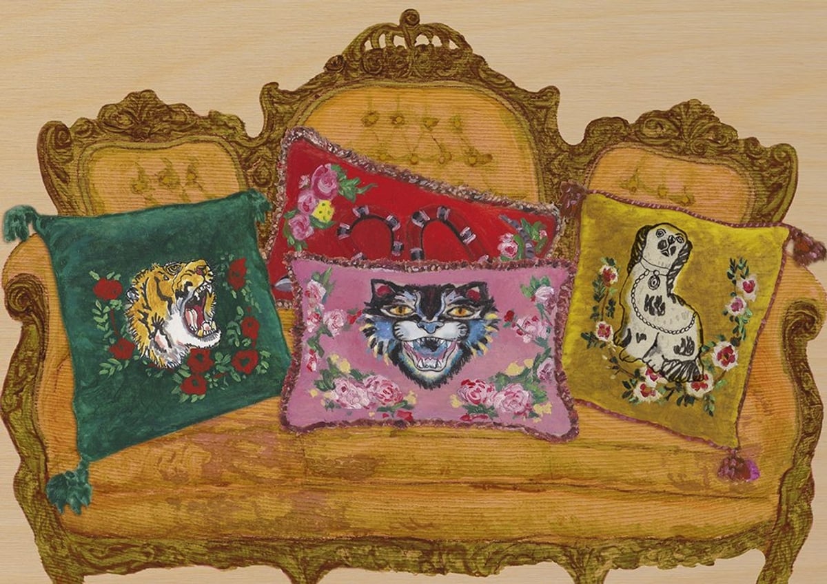 【即購入OK】GUCCI 2020年春夏コレクション ストロベリー＆チェリー グッチ GUCCI ストロベリーポシェットショルダーバッグ 719725