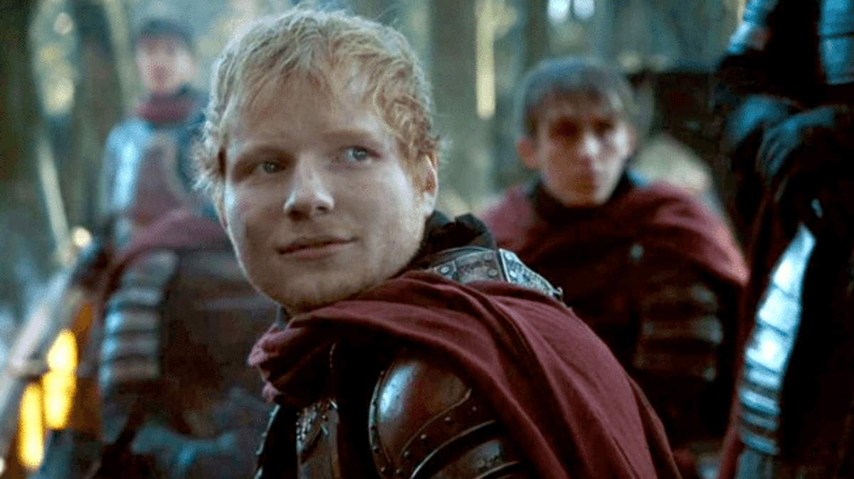 These Ed Sheeran Game of Thrones Tweets Are All You'll Need Today