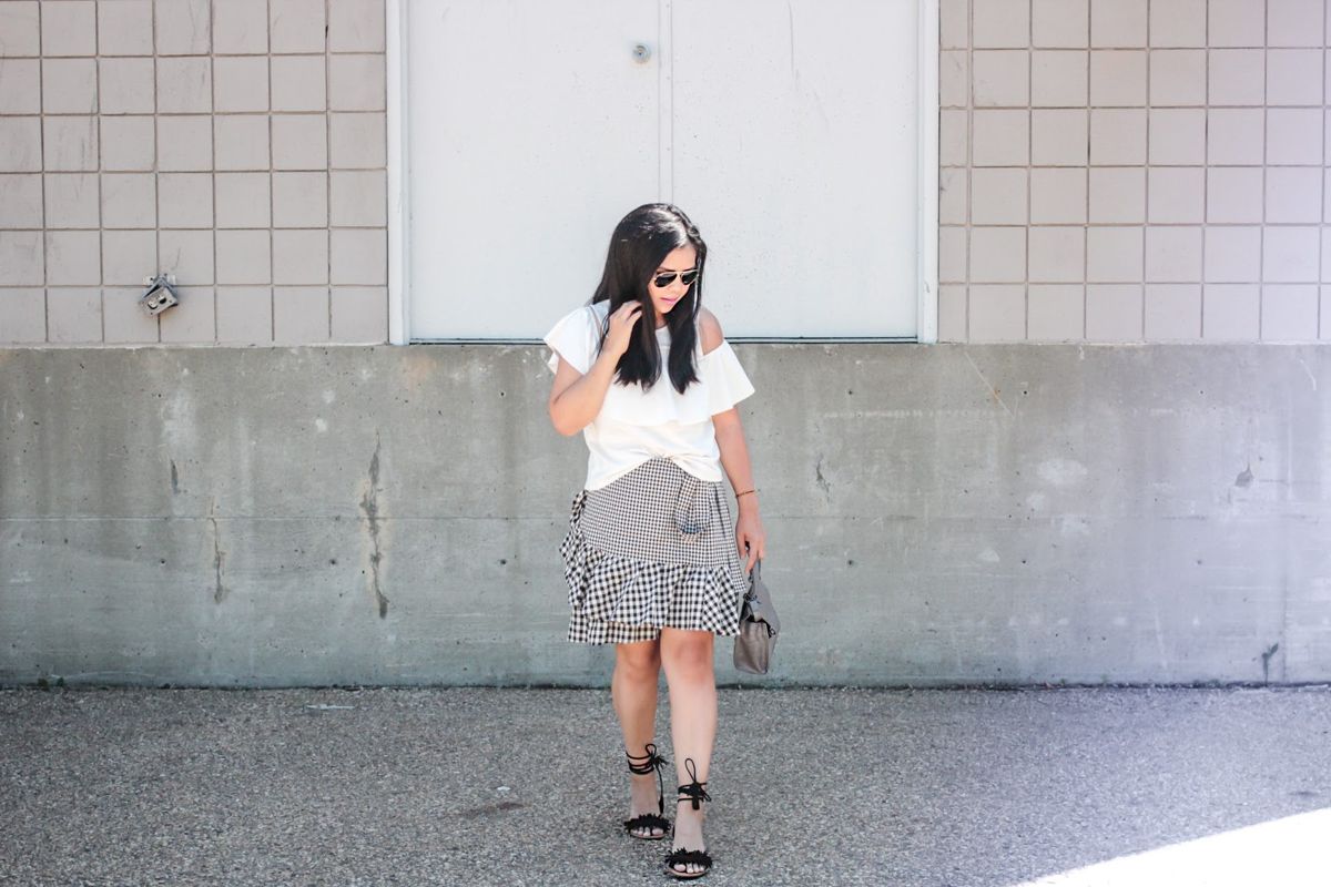 how to wear gingham