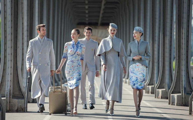 This Chinese Airline’s Uniform is What Haute Couture Dreams Are Made of