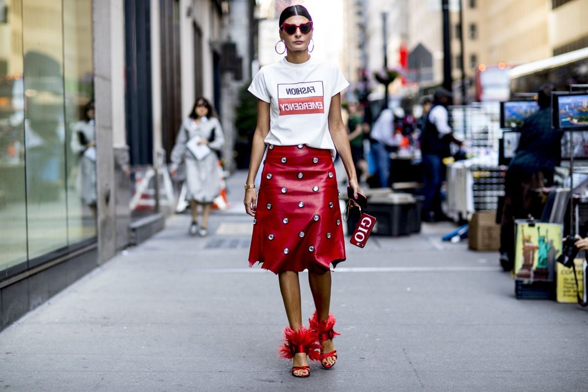 19 Colourful Street Style Looks from New York Fashion Week