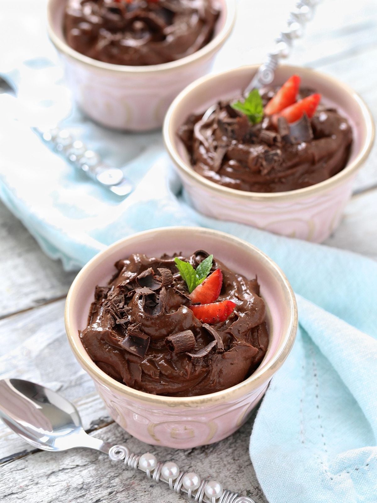 chocolate avocado pudding