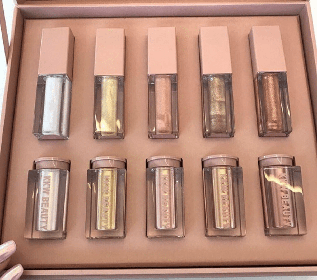 Kim Kardashian's Upcoming KKW Beauty Launches Are Hella Sparkly