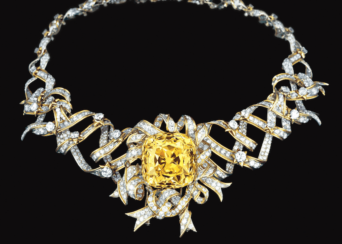 The Tiffany Diamond Is on a Visit to Canada