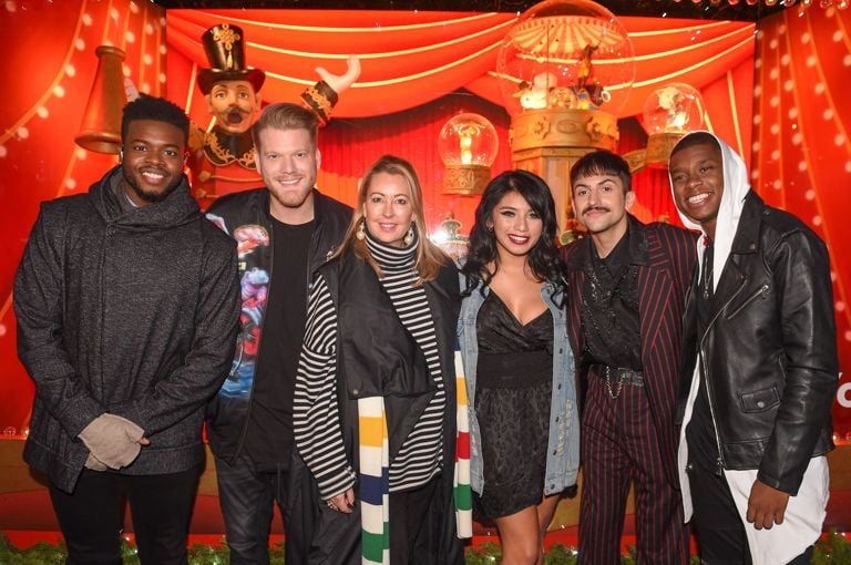 Pentatonix Talks Holiday Songs, Christmas Presents and Who They Want to Meet Under the Mistletoe