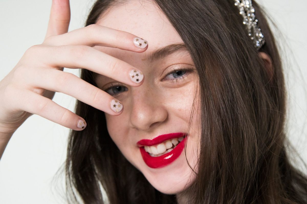 This Starry Manicure is the Only Thing Your New Year's Eve Look is Missing
