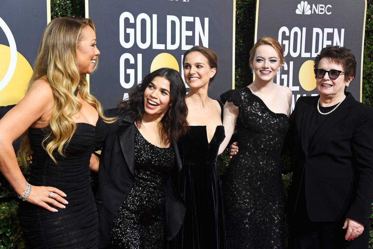 The Golden Globes Black Dress Protest Was an Unmitigated Success