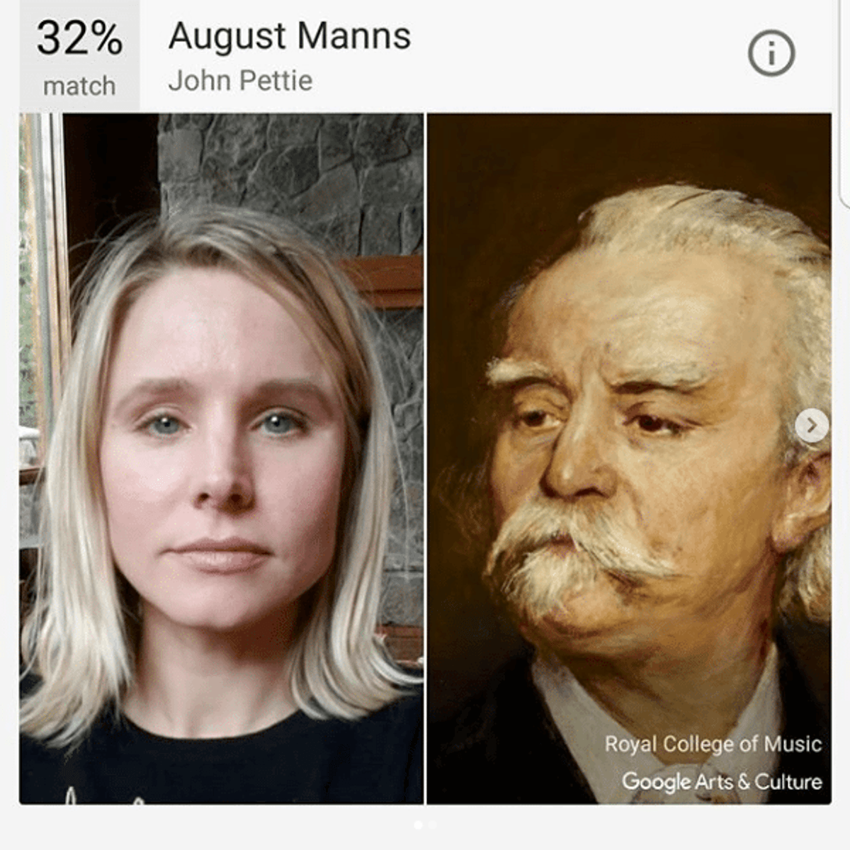 These Celebrity Google Arts & Culture Matches Are Hilarious