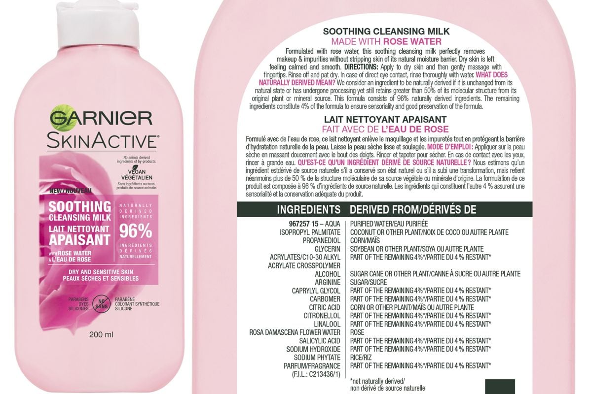 Garnier's Skincare Ingredient List Is Now Fully Transparent