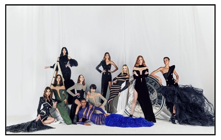 Balmain's New Eveningwear Line is Extremely Red Carpet Ready