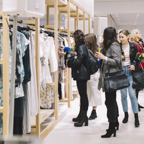 Inside Holt Renfrew x FASHION Spring Shopping Night