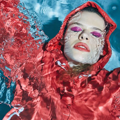 For Spring 2018, Soft Lace Is out and Rubber and Plastic Fashion Is In