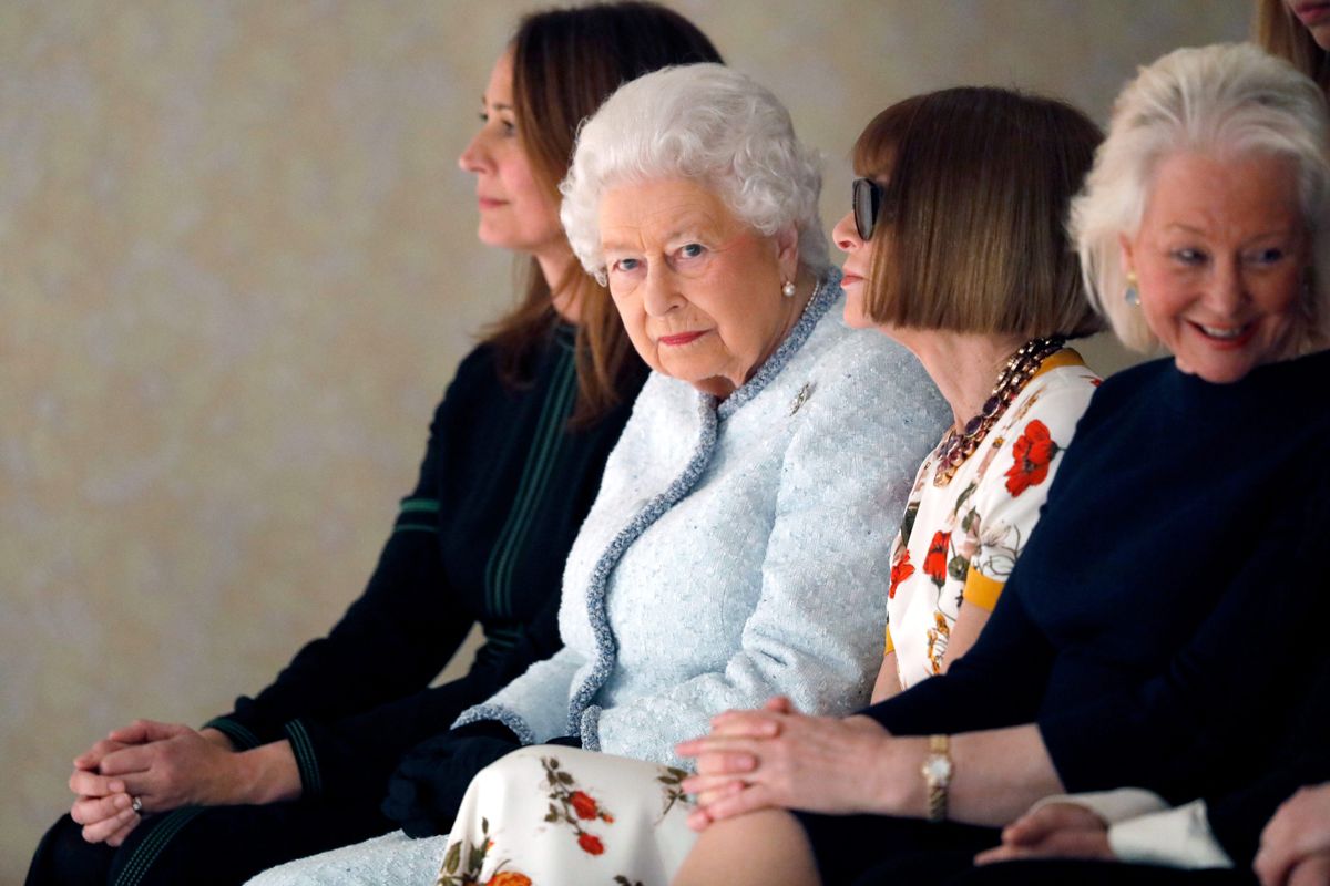 The Queen Sat Next to Anna Wintour at Fashion Week + Other Fashion News