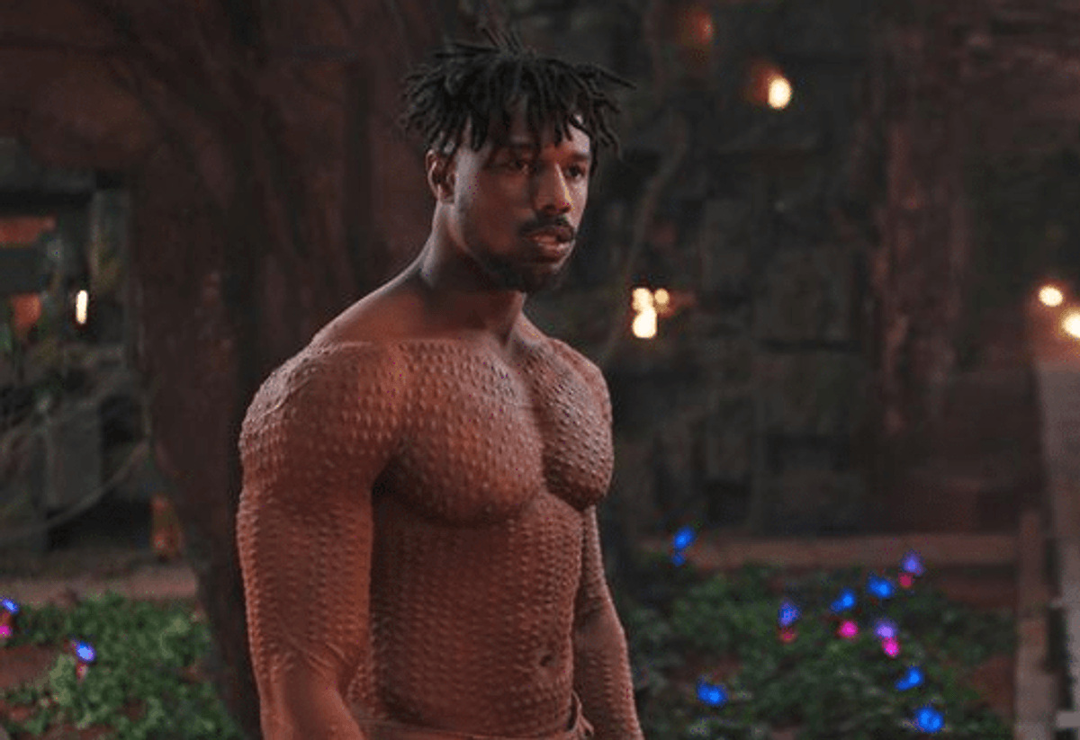 Michael B. Jordan's Bare Chest Caused a Thirsty Teen to Break Her Retainer