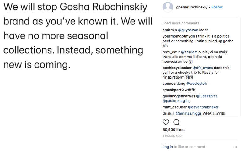 Gosha Rubichinskiy is Shuttering His Namesake Brand to Open a Skate Shop