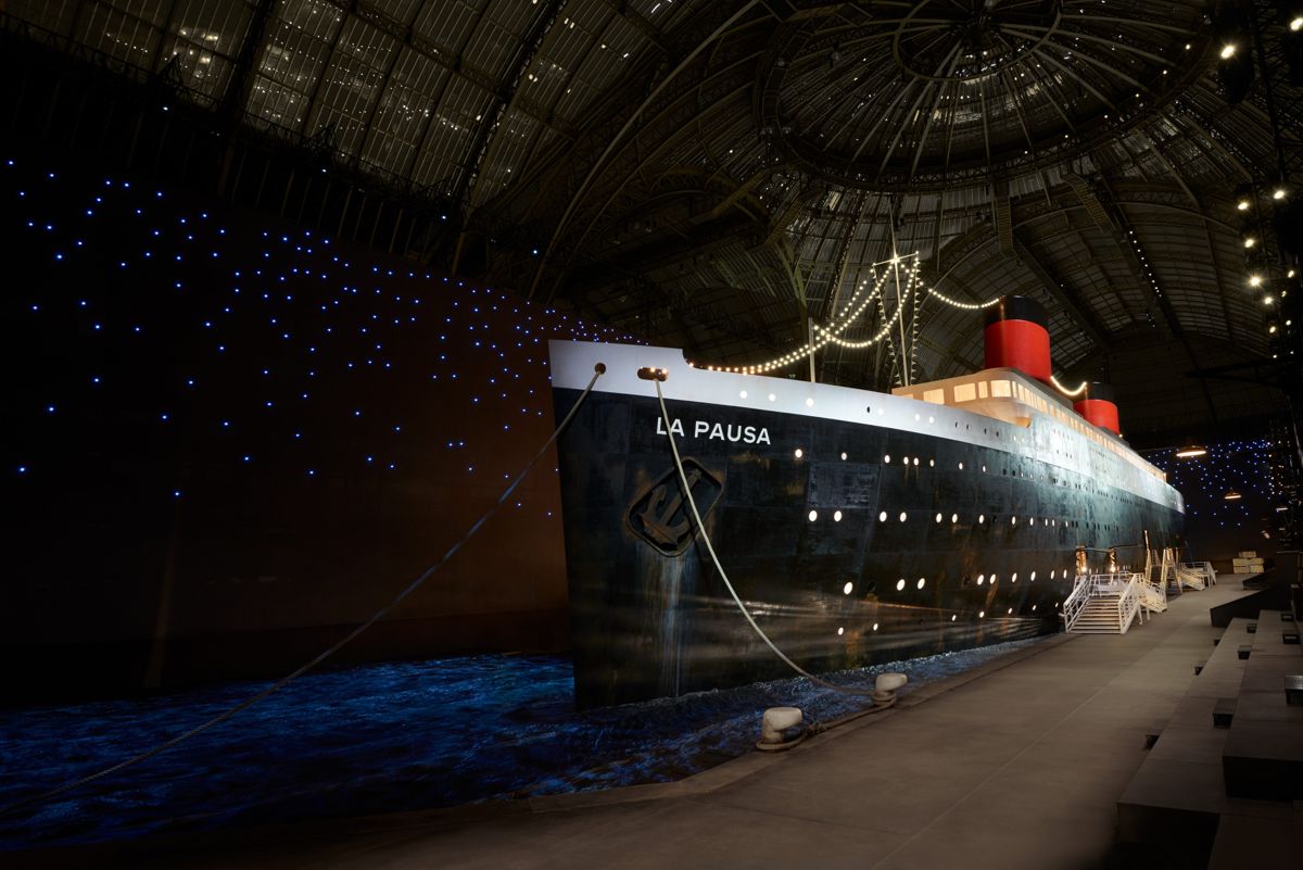 Chanel Cruise 2018/19 Sets Sail in a Luxury Liner Inside the Grand Palais