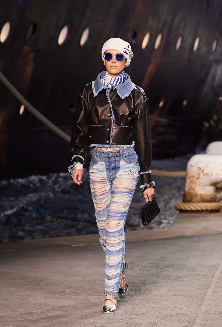Chanel Cruise 2018/19 Sets Sail in a Luxury Liner Inside the Grand Palais