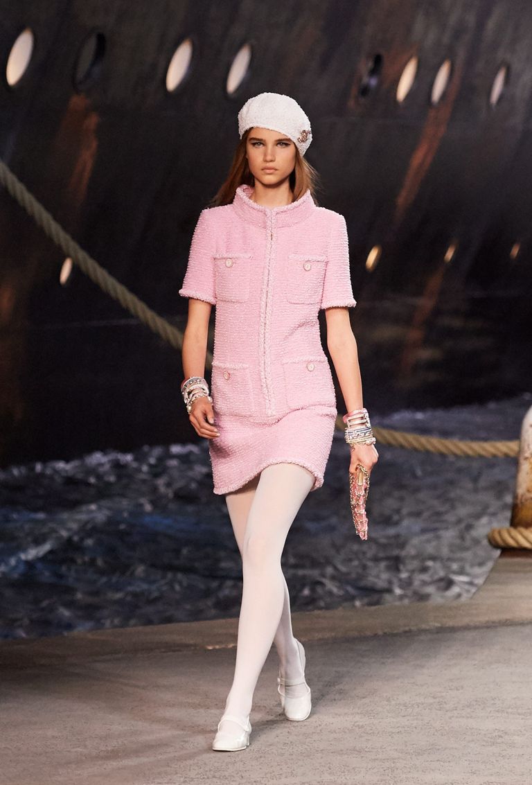 Chanel Cruise 2018/19 Sets Sail in a Luxury Liner Inside the Grand Palais
