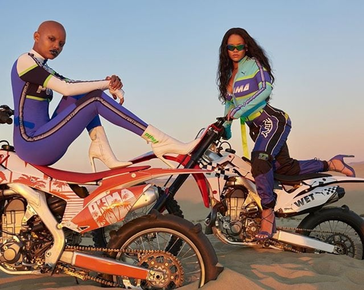 Get the Look: Rihanna Does Motocross