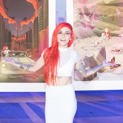 How Canadian Pop Icon Lights Switched on Her Creativity As a Visual Artist