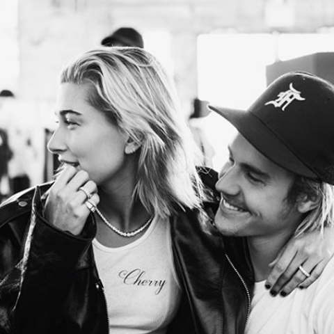 Justin Bieber's Insta-Engagement Announcement Features FULL CAPS Passion