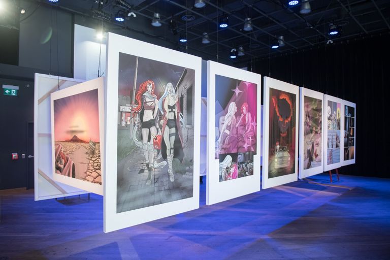 How Canadian Pop Icon Lights Switched on Her Creativity As a Visual Artist